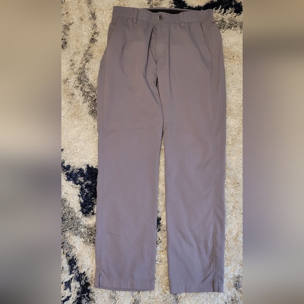Mens Under Armour Showdown Pants Gray Golf Casual 32x32